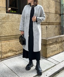 prose verse | リバーシブルムートン×ファーコート(ムートンコート)