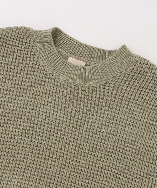 petit main(プティマイン)の「ニットベストTシャツセット(アンサンブル・キッズ・モスグリーン/ブラック・110cm/120cm/100cm/130cm/80cm/90cm)」の5枚目の写真