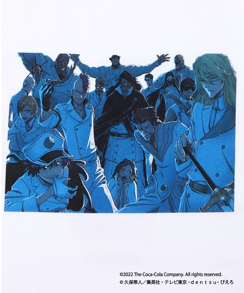 Coca Cola（コカコーラ）の「atmos COCA-COLA × BLEACH TEE 星十字騎士