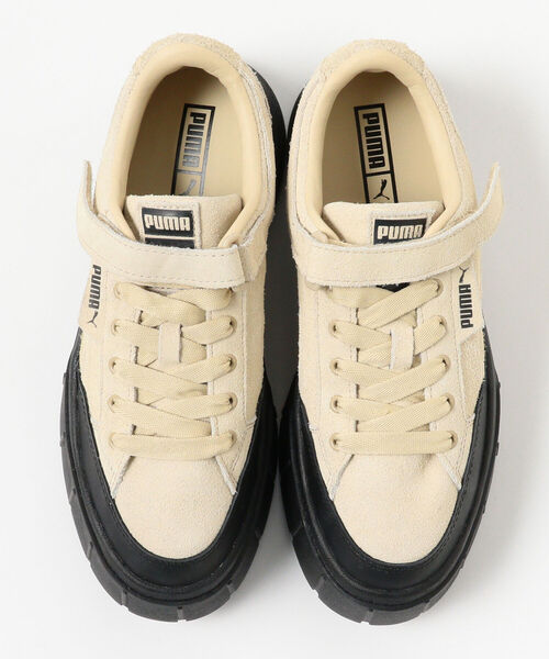 PUMA(プーマ)の「PUMA / メイズ スタック ブロックド(スニーカー・レディース・ベージュ・23.0cm/23.5cm/24.0cm/24.5cm)」の5枚目の写真