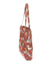 【完売】ニコアンド 鳥獣戯画トートバッグ niko and（ニコアンド）の「【鳥獣戯画】コラボトートバッグ