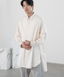 niko and... | リヨセル混ロングプルオーバーシャツ(シャツ/ブラウス)