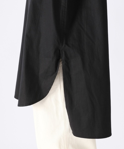 niko and...(ニコアンド)の「リヨセル混ロングプルオーバーシャツ(シャツ/ブラウス・メンズ・アイボリー/ブラック・LARGE/MEDIUM)」の20枚目の写真