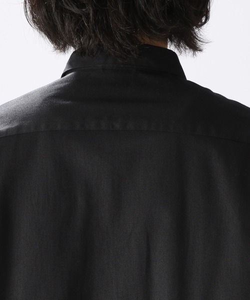 niko and...(ニコアンド)の「リヨセル混ロングプルオーバーシャツ(シャツ/ブラウス・メンズ・アイボリー/ブラック・LARGE/MEDIUM)」の21枚目の写真