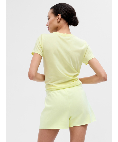 GAP（ギャップ）の「GAPロゴ フリースショートパンツ（その他パンツ・レディース・ライラック/ブラック/イエロー系その他/ライトグレー・XS/M/S/L/XXS）」の7枚目の写真