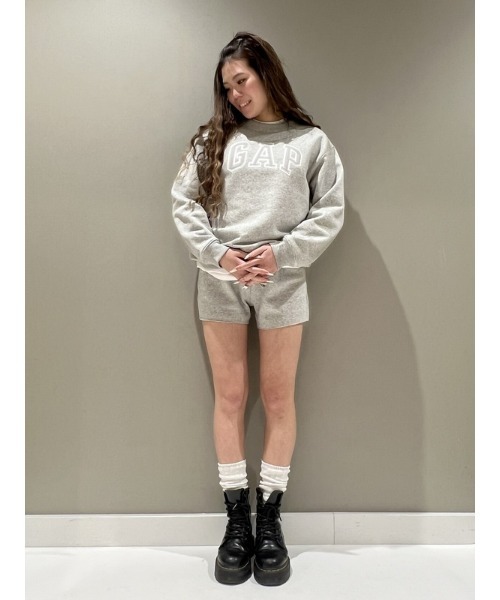 GAP（ギャップ）の「GAPロゴ フリースショートパンツ（その他パンツ・レディース・ライラック/ブラック/イエロー系その他/ライトグレー・XS/M/S/L/XXS）」の11枚目の写真
