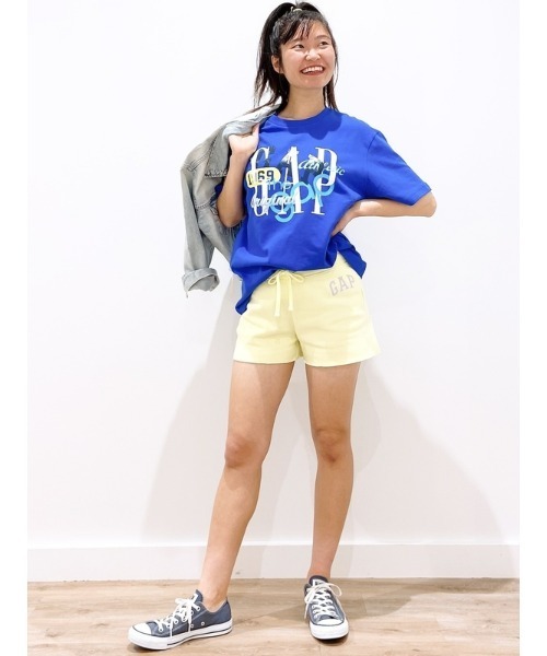 セール】GAPロゴ フリースショートパンツ（その他パンツ）｜GAP