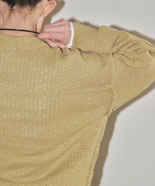 ニット/セーター TODAYFUL Cottonlinen Over Knit TODAYFUL（トゥデイフル）の「TODAYFUL(トゥデイフル) 