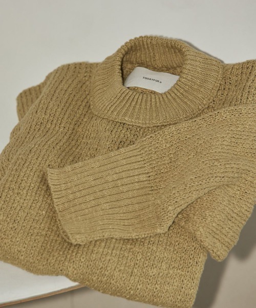 ニット/セーター TODAYFUL Cottonlinen Over Knit TODAYFUL（トゥデイフル）の「TODAYFUL(トゥデイフル) 