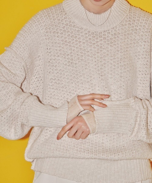 トゥデイフル○リネンニット TODAYFUL (トゥデイフル）Roundhem Linen Knit 26春夏予約【12510504