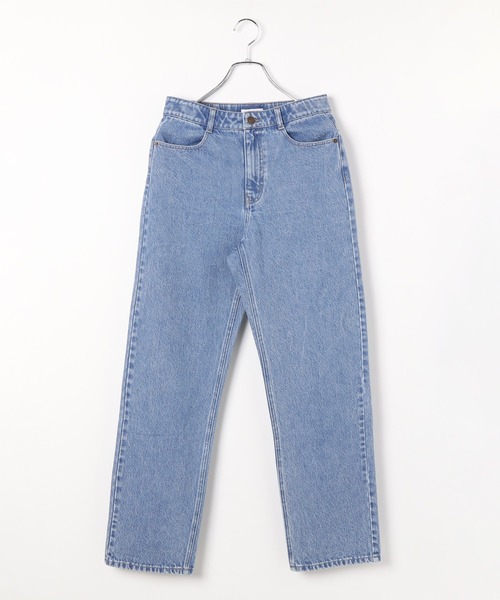 GLOBAL WORK（グローバルワーク）の「大人見えデニムパンツ/AND YUA ANY/162731（デニムパンツ・キッズ・ライトブルー/ブラック・160cm/150cm）」の16枚目の写真