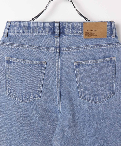 GLOBAL WORK（グローバルワーク）の「大人見えデニムパンツ/AND YUA ANY/162731（デニムパンツ・キッズ・ライトブルー/ブラック・160cm/150cm）」の18枚目の写真