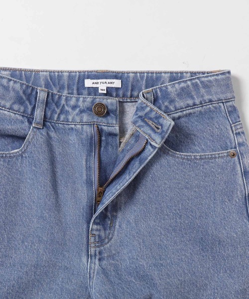 GLOBAL WORK（グローバルワーク）の「大人見えデニムパンツ/AND YUA ANY/162731（デニムパンツ・キッズ・ライトブルー/ブラック・160cm/150cm）」の21枚目の写真