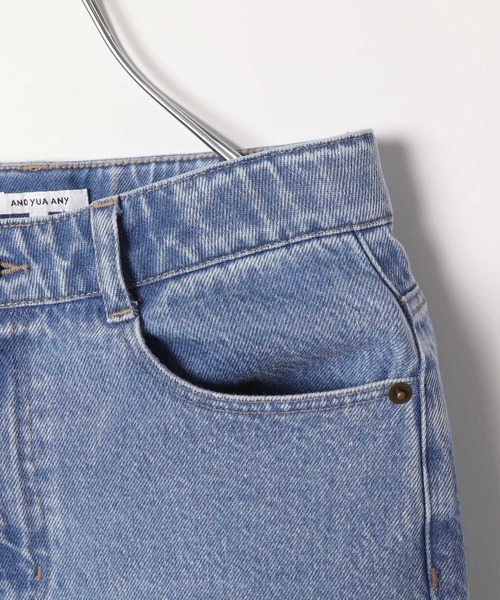 GLOBAL WORK（グローバルワーク）の「大人見えデニムパンツ/AND YUA ANY/162731（デニムパンツ・キッズ・ライトブルー/ブラック・160cm/150cm）」の22枚目の写真