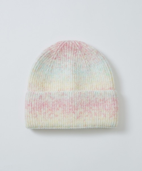 improves(インプローブス)の「グラデーション ニットキャップ(ニットキャップ/ビーニー・メンズ・ブラウン/レッド/ブラック/グレイッシュベージュ/ホワイト・FREE)」の1枚目の写真