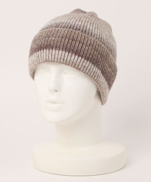 improves(インプローブス)の「グラデーション ニットキャップ(ニットキャップ/ビーニー・メンズ・ブラウン/レッド/ブラック/グレイッシュベージュ/ホワイト・FREE)」の11枚目の写真