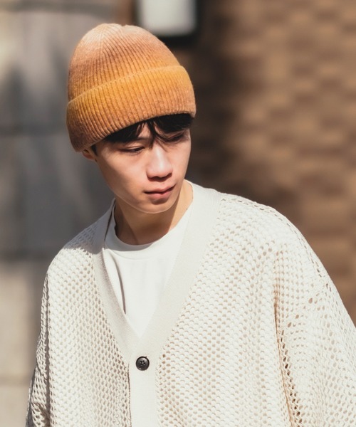 improves(インプローブス)の「グラデーション ニットキャップ(ニットキャップ/ビーニー・メンズ・ブラウン/レッド/ブラック/グレイッシュベージュ/ホワイト・FREE)」の16枚目の写真