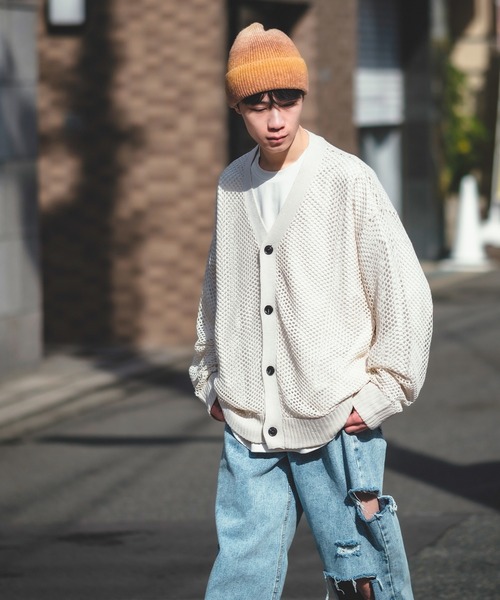 improves(インプローブス)の「グラデーション ニットキャップ(ニットキャップ/ビーニー・メンズ・ブラウン/レッド/ブラック/グレイッシュベージュ/ホワイト・FREE)」の19枚目の写真