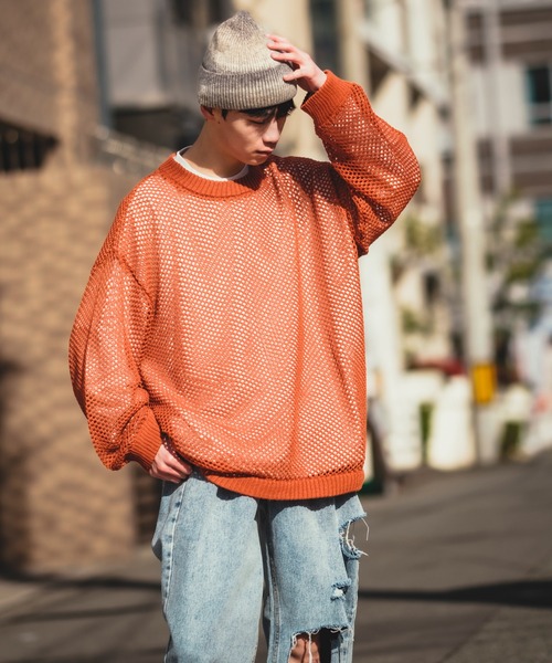 improves(インプローブス)の「グラデーション ニットキャップ(ニットキャップ/ビーニー・メンズ・ブラウン/レッド/ブラック/グレイッシュベージュ/ホワイト・FREE)」の21枚目の写真