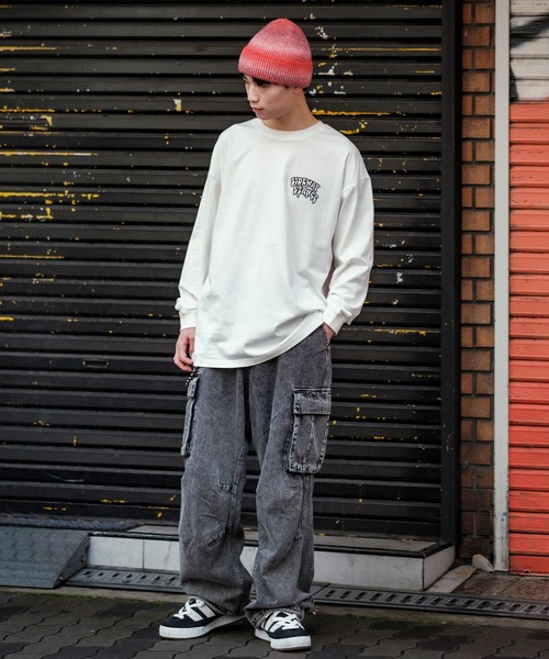 improves(インプローブス)の「グラデーション ニットキャップ(ニットキャップ/ビーニー・メンズ・ブラウン/レッド/ブラック/グレイッシュベージュ/ホワイト・FREE)」の22枚目の写真