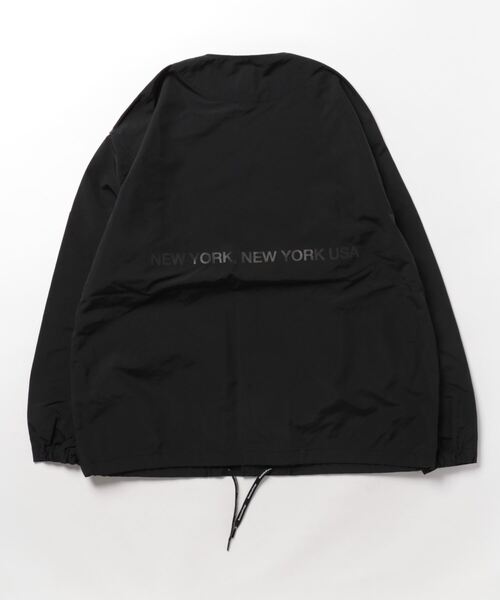 Manhattan Portage(マンハッタンポーテージ)の「Collarless Coach Jacket(ナイロンジャケット・メンズ・カーキ/ブラック/ブルー・SMALL/LARGE/MEDIUM/X-LARGE)」の15枚目の写真