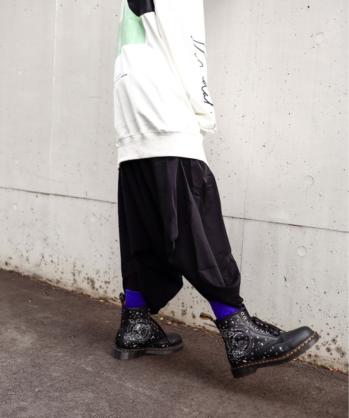 rovtski(ロフトスキー)の「バルーンサルエルパンツ(デニムパンツ・レディース・ブラック・FREE)」の5枚目の写真