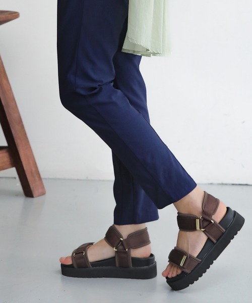 Bou Jeloud(ブージュルード)の「【34-42サイズ展開】UVカット・接触冷感HAKIYASEパンツ(その他パンツ・レディース・ネイビー/ベージュ/ホワイト/グリーン/ブラック/A/イエロー・42/40/34/38/36)」の10枚目の写真