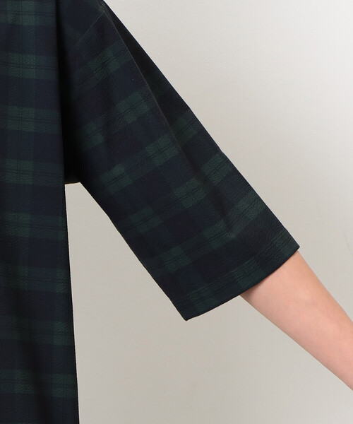 COMME CA COMMUNE(コムサコミューン)の「シアサッカー Tシャツ(Tシャツ/カットソー・メンズ・ネイビー/グリーン系その他・L/M)」の12枚目の写真