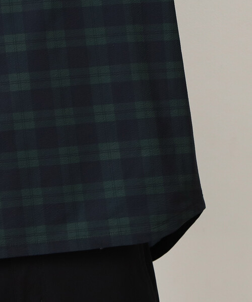 COMME CA COMMUNE(コムサコミューン)の「シアサッカー Tシャツ(Tシャツ/カットソー・メンズ・ネイビー/グリーン系その他・L/M)」の14枚目の写真