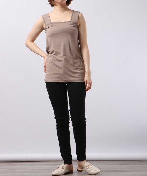 PHEENY 黒 キャミソール 日本製 trim_fce_item6613997c247b8.jpg