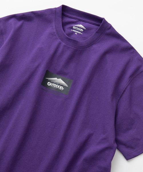 OUTDOOR PRODUCTS(アウトドアプロダクツ)の「【OUTDOOR PRODUCTS/アウトドアプロダクツ】ボックスロゴ Tシャツ ルーズシルエット ビッグシルエット(Tシャツ/カットソー・メンズ・ワイン/カーキ/ベージュ/ホワイト/ブルー系その他/ダークグリーン/パープル/ブラック・LARGE/X-LARGE/MEDIUM)」の7枚目の写真