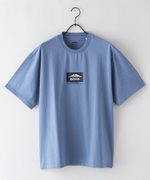 OUTDOOR PRODUCTS(アウトドアプロダクツ)の「【OUTDOOR PRODUCTS/アウトドアプロダクツ】ボックスロゴ Tシャツ ルーズシルエット ビッグシルエット(Tシャツ/カットソー・メンズ・ワイン/カーキ/ベージュ/ホワイト/ブルー系その他/ダークグリーン/パープル/ブラック・LARGE/X-LARGE/MEDIUM)」の14枚目の写真