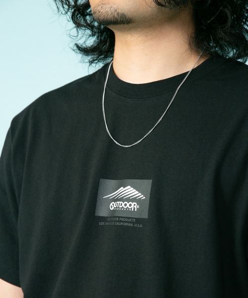 OUTDOOR PRODUCTS(アウトドアプロダクツ)の「【OUTDOOR PRODUCTS/アウトドアプロダクツ】ボックスロゴ Tシャツ ルーズシルエット ビッグシルエット(Tシャツ/カットソー・メンズ・ワイン/カーキ/ベージュ/ホワイト/ブルー系その他/ダークグリーン/パープル/ブラック・LARGE/X-LARGE/MEDIUM)」の22枚目の写真