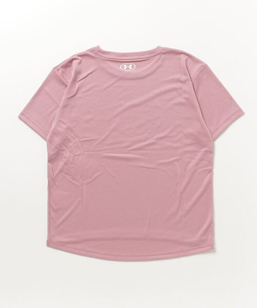 UNDER ARMOUR(アンダーアーマー)の「アンダーアーマー UAテック ショートスリーブTシャツ 〈ボックスグラフィック〉(Tシャツ/カットソー・レディース・ブラック/スモークピンク/ホワイト・S/L/M/XL)」の5枚目の写真