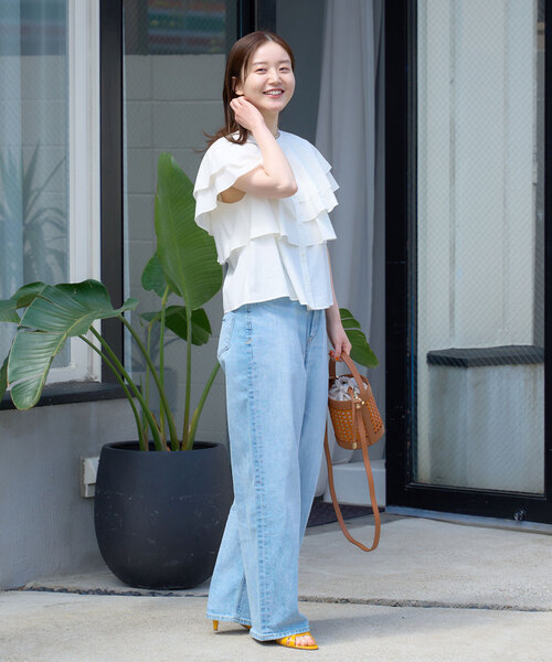 IENA（イエナ）の「IENA パテントサンダル（サンダル・レディース・ホワイト/イエロー・36/35/37/38/39）」の4枚目の写真