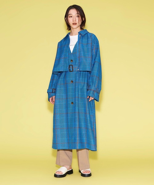 FOREVER 21(フォーエバー トゥエンティーワン)の「【BASIC】ブルゾンジレセットコート(ブルゾン・レディース・ベージュ/ブラック・FREE)」の15枚目の写真