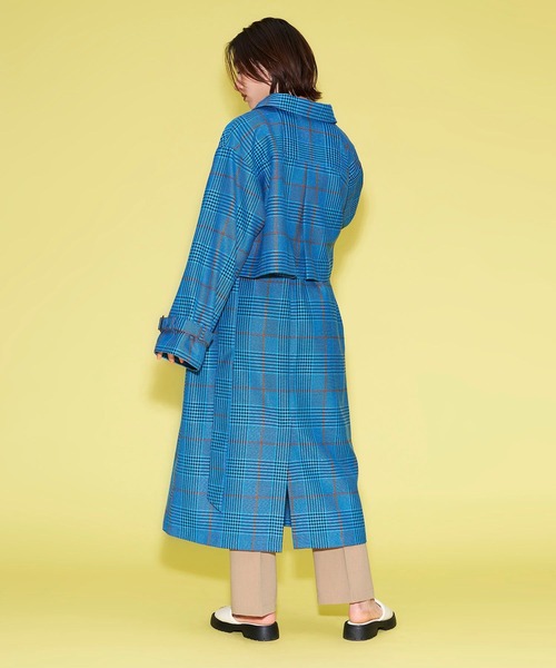 FOREVER 21(フォーエバー トゥエンティーワン)の「【BASIC】ブルゾンジレセットコート(ブルゾン・レディース・ベージュ/ブラック・FREE)」の5枚目の写真