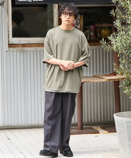 レターロゴ ワッフル Tシャツ 2色 半袖 ルーズ トップス nr9565 レターロゴ ワッフル Tシャツ 2色 半袖 ルーズ トップス nr9565