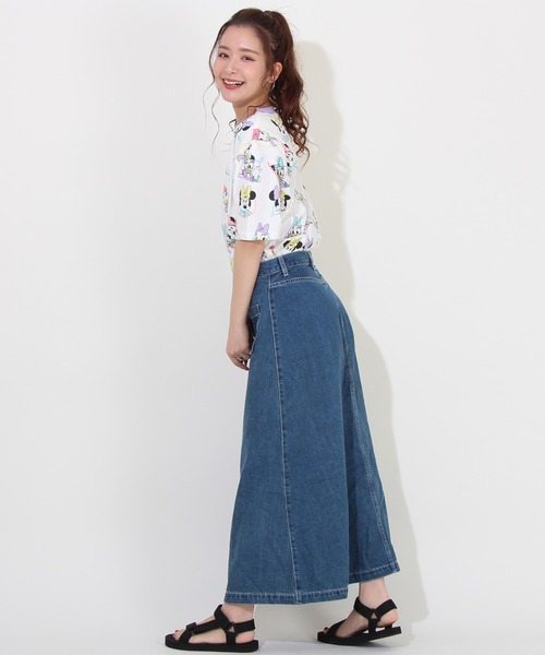 Disney（ディズニー）の「親子お揃い パステル 総柄 キャラクター  ディズニー Tシャツ 8146A（Tシャツ/カットソー・レディース・ホワイト系1/ホワイト系2・S/L/M）」の7枚目の写真