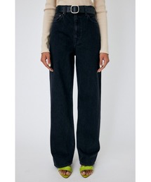 MOUSSY | HW 90S BLK STRAIGHT(デニムパンツ)