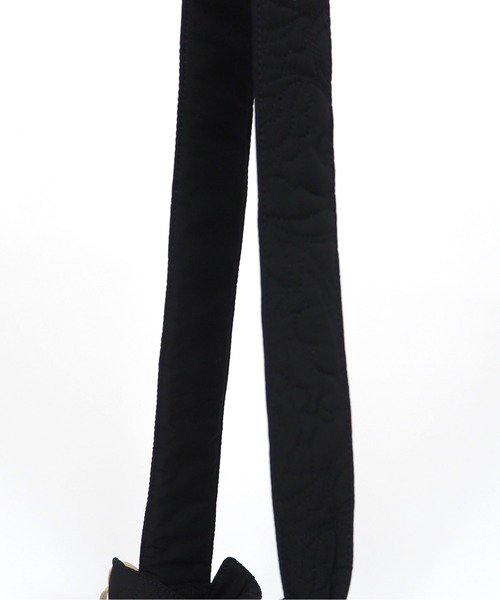 CONTROL FREAK / CTFK（コントロールフリーク）の「CONTROL FREAK(コントロールフリーク)ペイズリーキルトminiショルダー（ショルダーバッグ・レディース・アイボリー/モカ/ブラック/シルバー/ブルー・FREE）」の6枚目の写真