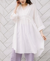 Munich | テンセルコットンドローストリングブラウス(シャツ/ブラウス)