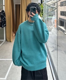 ADAMASTE（アダマスト）の「【2023AW】ソフトタッチオーバーサイズクルーネックニット（ニット/セーター・メンズ）」