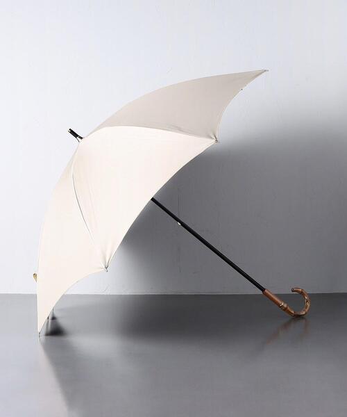 UNITED ARROWS（ユナイテッドアローズ）の「S/S プレーン 晴雨兼用 長傘（長傘・レディース・ベージュ/ネイビー・FREE）」の3枚目の写真