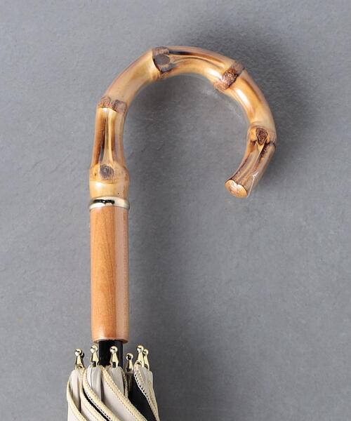 UNITED ARROWS（ユナイテッドアローズ）の「S/S プレーン 晴雨兼用 長傘（長傘・レディース・ベージュ/ネイビー・FREE）」の4枚目の写真