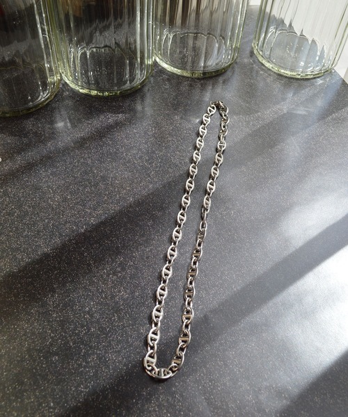 BROTHERHOOD（ブラザーフッド）の「【BROTHERHOOD】エリプスネックレス「サージカルステンレス」（ネックレス・メンズ・シルバー・FREE）」の4枚目の写真