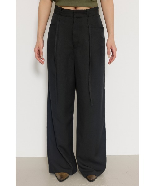 LAGUA GEM（ラグアジェム）の「MANNISH バギーパンツ（その他パンツ・レディース・杢グレー/ダークグリーン/ブラック・X-SMALL/SMALL/MEDIUM）」の10枚目の写真