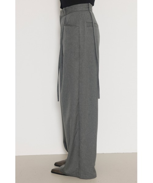 LAGUA GEM（ラグアジェム）の「MANNISH バギーパンツ（その他パンツ・レディース・杢グレー/ダークグリーン/ブラック・X-SMALL/SMALL/MEDIUM）」の13枚目の写真