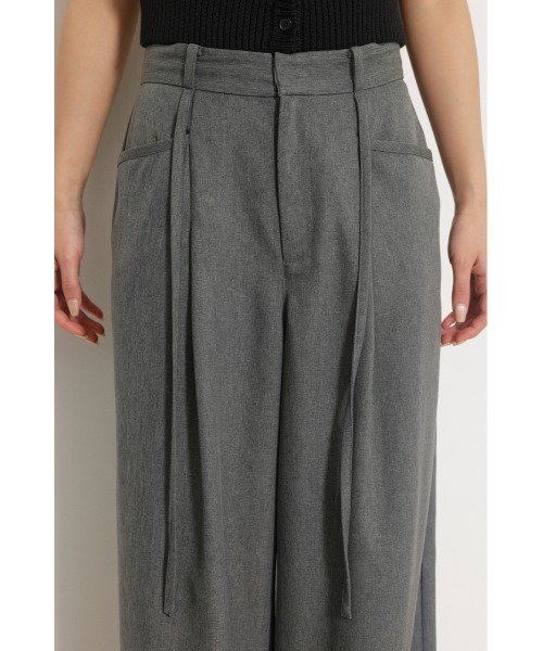 LAGUA GEM（ラグアジェム）の「MANNISH バギーパンツ（その他パンツ・レディース・杢グレー/ダークグリーン/ブラック・X-SMALL/SMALL/MEDIUM）」の15枚目の写真