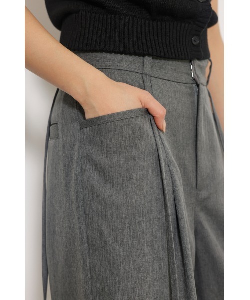 LAGUA GEM（ラグアジェム）の「MANNISH バギーパンツ（その他パンツ・レディース・杢グレー/ダークグリーン/ブラック・X-SMALL/SMALL/MEDIUM）」の17枚目の写真